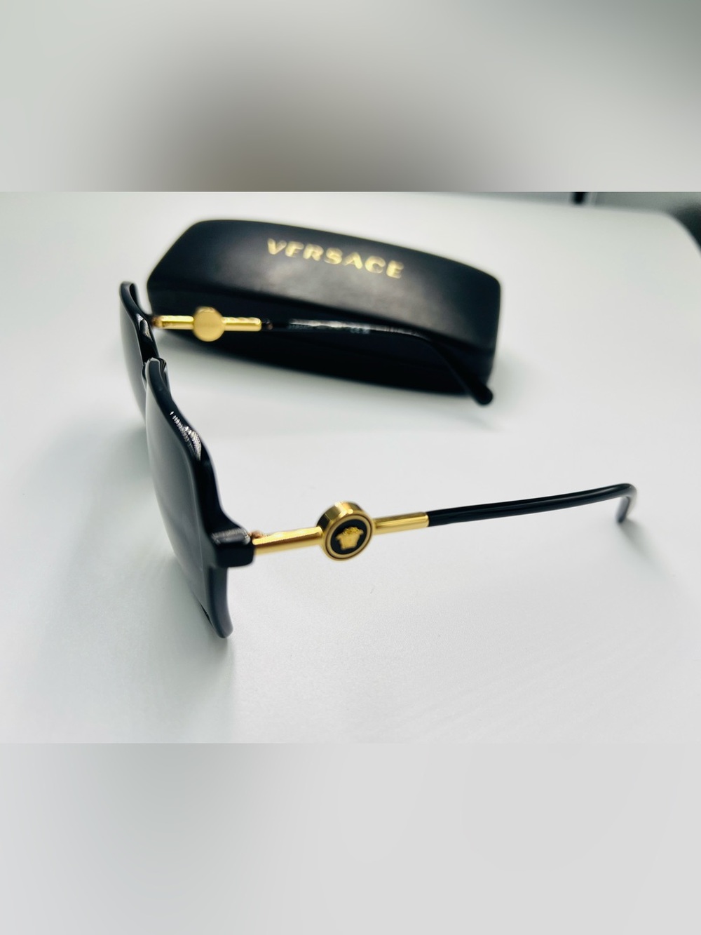 Versace Oversized Square Women's Sunglasses - Picture 3 of 6